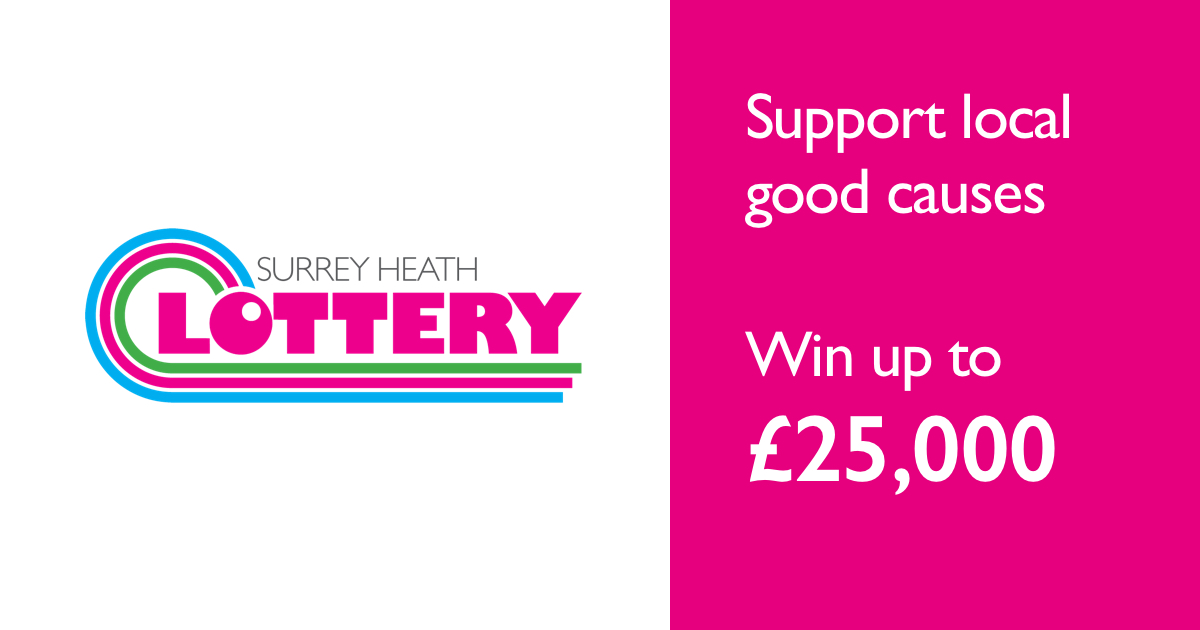 Surrey Heath Lottery - Support a good cause & maybe even win big